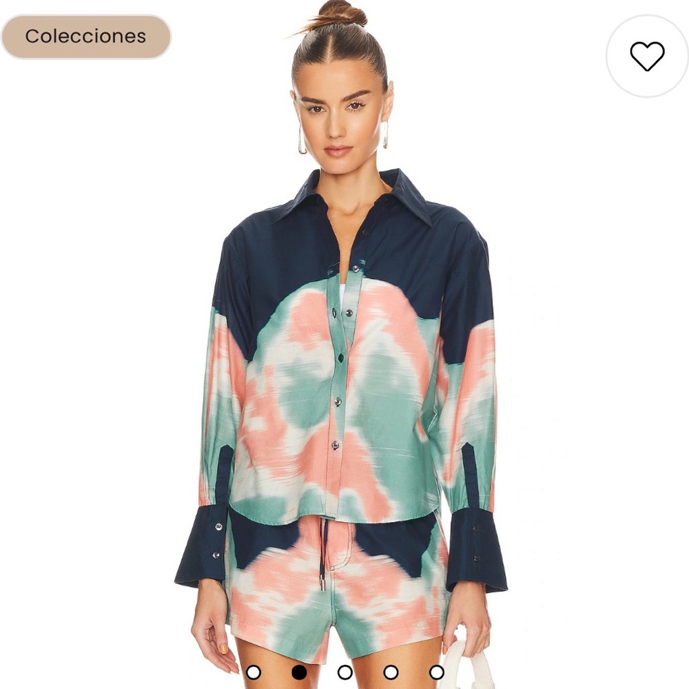 Jonathan simkhai standard oversized shirt avila